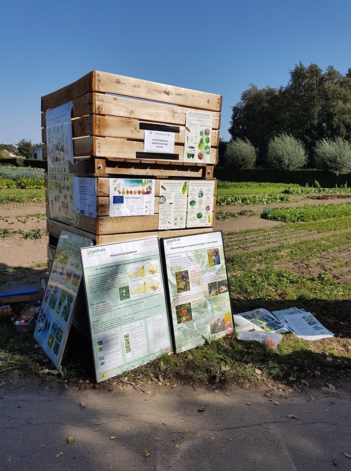 pcfruit gaf meer uitleg over het gebruik van monitoringstechnieken in de bioteelt